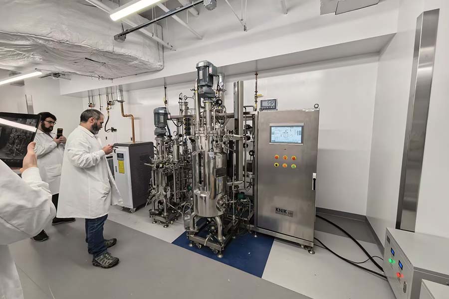 United States 20L-100L stainless steel bioreactor for scale up