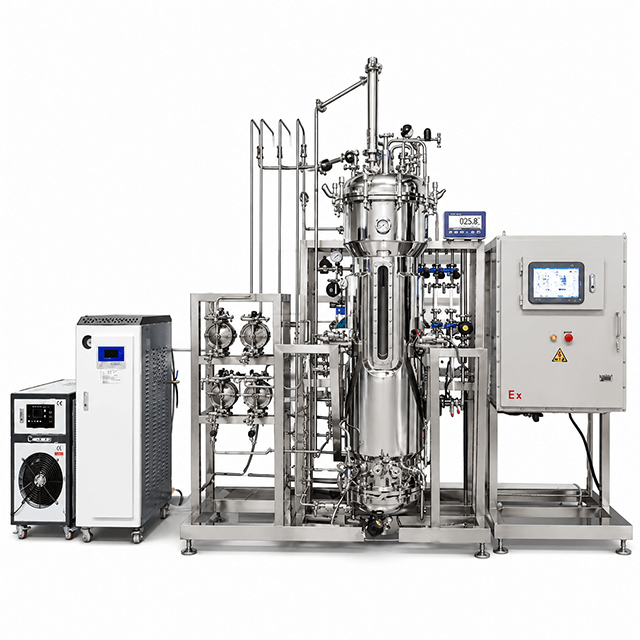 100LStainless Steel Airlift Bioreactor (1)