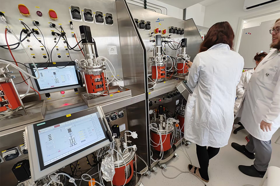 (2)捷克-10L-Single-wall-glass-bioreactor