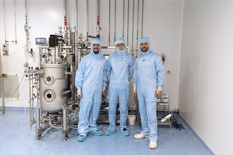(2)50L mammalian cell culture stainless steel bioreactor
