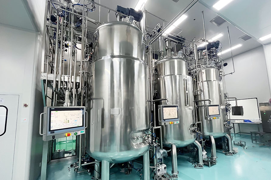 5000L Parallel industrial bioreactor