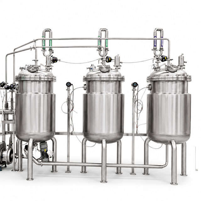 200L Three-Tank CIP System