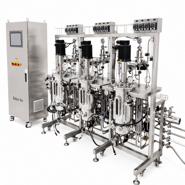 20L 3 Vessels Parallel Bioreactor