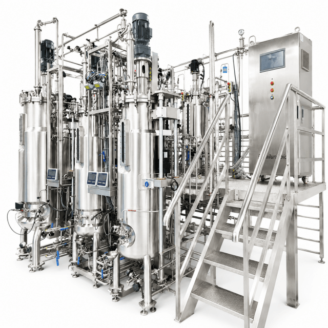 250L 3 Vessels Parallel Bioreactor
