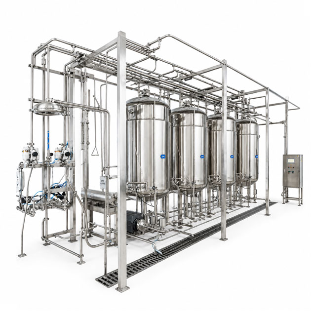6000L Four-Tank CIP System