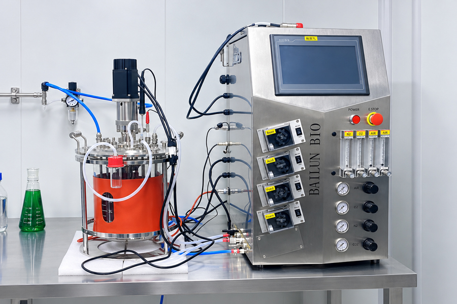 (1)7L Single wall cell culture bioreactor