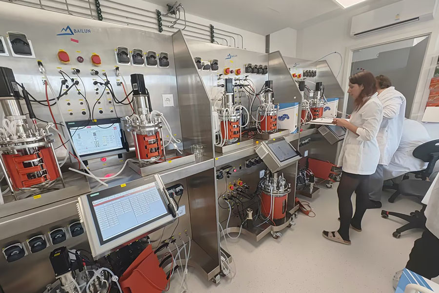 5L Parallel Single-wall Glass Bioreactor