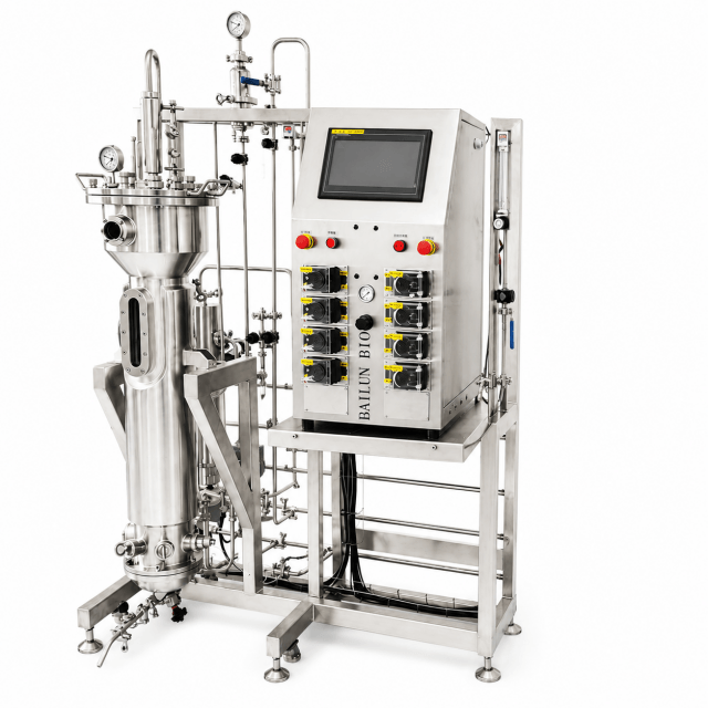 2L Stainless Steel Airlift Bioreactor