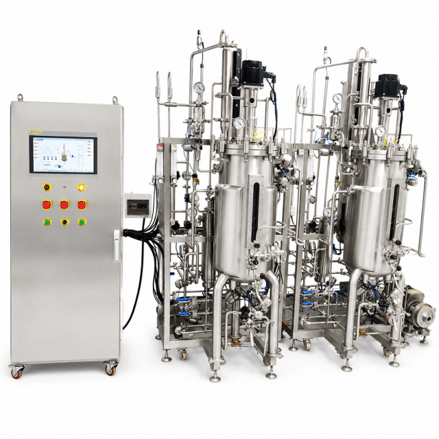 70L 2 Vessels Parallel Bioreactor