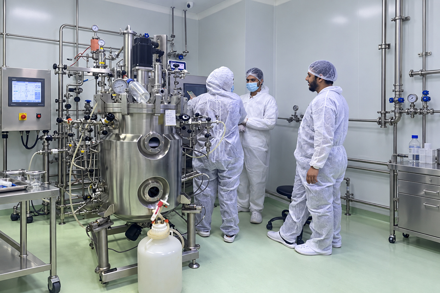 （4） 500L cell culture vaccine bioreactor
