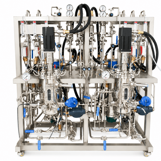 5L 2 Vessels Parallel Bioreactor